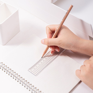 Juego de Reglas Escolares Deli de 15 cm, Transparentes, 4 Piezas, Herramientas de Geometría para Uso Escolar - Product Image 4