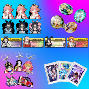 1000 conceptions japonais Anime personnages étanche dessin animé changeant flips végéta décalcomanies 3D lenticulaire Anime mouvement voiture autocollants - Product Image 5
