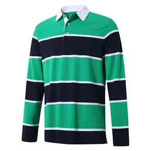 Maillot <span class=keywords><strong>de</strong></span> <span class=keywords><strong>rugby</strong></span> personnalisé pour femme, respirant, en coton épais 350 g/m², vêtement <span class=keywords><strong>de</strong></span> sport classique à manches longues, tenue <span class=keywords><strong>de</strong></span> <span class=keywords><strong>rugby</strong></span> traditionnelle pour le polo - Product Image 5