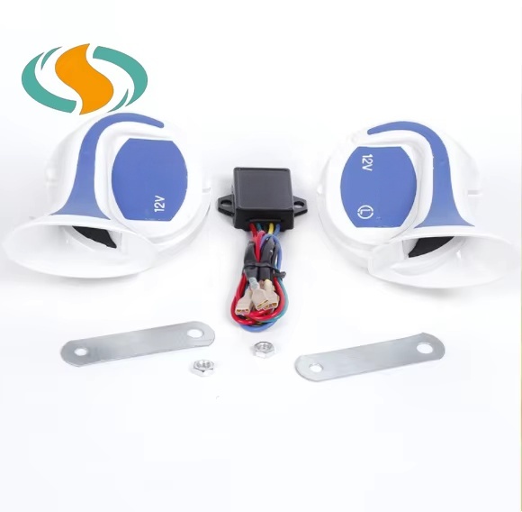 Car Whistle Snail Horn 24V Waterproof High Power Car and Motorcycle Horn Warning Electric Horn
