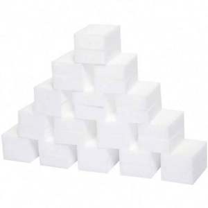 ฟองน้ำเมลามีน ฟองน้ำวิเศษ นาโนบล็อกทำความสะอาด ฟองน้ำกำจัดคราบ ฟองน้ำทำความสะอาดประสิทธิภาพสูง สำหรับทำความสะอาดรถยนต์ ห้องครัว ห้องน้ำ - Product Image 1