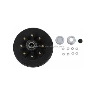 High Quality Trailer Hub and Drum Assembly for 1000-kg to 2000-kg Lube Axles Black Or Other Color