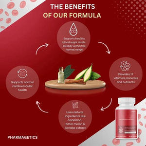 Pharmagetics Total Cardiovascular Health 60 Capsules Formule stimulante de l'oxyde nitrique Complément alimentaire - Product Image 2