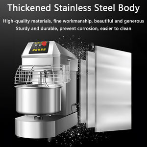 <span class=keywords><strong>Pétrin</strong></span> <span class=keywords><strong>professionnel</strong></span> 100 kg à cuve inclinable pour pâte à gâteau et pâtisserie - Product Image 6