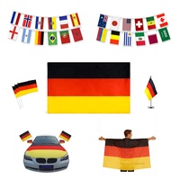 Lot de Marchandises de Supporters de Football Allemands en Gros avec Maillot, Écharpe, Drapeaux et Accessoires pour Événements Sportifs