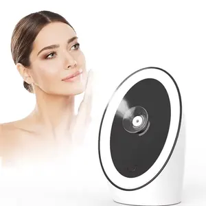 Portable Nano Professional Facial Steamer For Ozone Humidifier 2 In 1 Ionic Hot Steam Spa Equipment Private Label Face Steamer