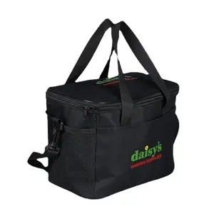 Grosir tas pengiriman makan siang makanan tas Tote terisolasi besar tas pendingin makan siang termal dengan Logo
