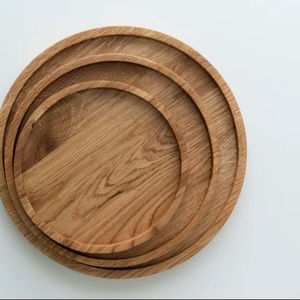 Bandeja de Madera para Servir, Acabado de Lujo Personalizado para Hostelería, Bodas y Presentación de Comida Gourmet, Artesanía en Madera - Product Image 1