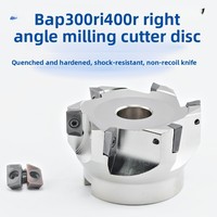 Fraise à face indexable BAP400R avec porte-outil - Insert APMT1604PDER, centre d'usinage CNC, tête de coupe de précision