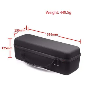 Professional Custom Black Hard EVA Hair Dryer Case Portable Waterproof Shockproof Travel Storage-Hot Sell Barber Tool Case