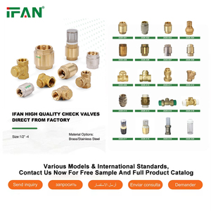Válvula de Retención de Latón de Alta Presión de Cobre de 1/2"-4" Pulgadas del Fabricante IFAN - Product Image 2