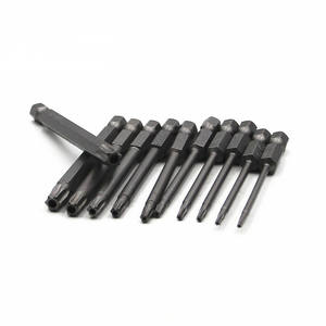 S2 Hollow Torx Extended <b>Screwdriver</b> <b>Bits</b> 6.3mm Hex Shank 50 75 100mm <b>Set</b> - Product Image 4