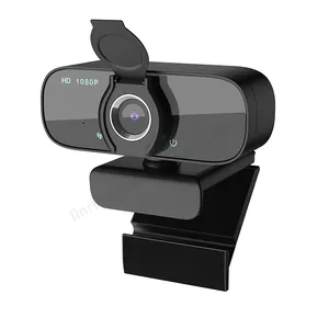 Hot Bán HD 1080P USB Webcam Với Stereo Microphone Xoay Clip Cho Video Cuộc Gọi Ghi Âm Hội nghị Truyền Phát Chơi Game