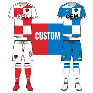 カスタム新シーズン人気デザインサッカーウェア昇華型フットボールTシャツサッカーユニフォームサッカージャージ - Product Image 5