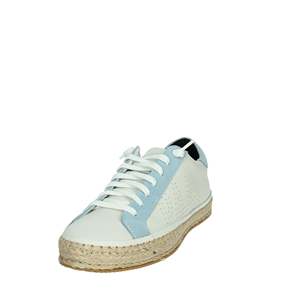Donna Sneakers S2JOHNCORDA W Espadrilles plates blanches et bleu clair Taille 37 - Product Image 6