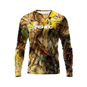 Camisas de Pesca Personalizadas con Camuflaje RealTree para Hombre, Protección Solar UPF 50 Anti-UV, Ligeras, Camuflaje para Caza, Camisas de Pesca de Alto Rendimiento - Product Image 1