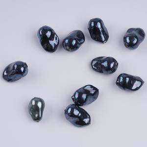 Perlas de Agua Dulce de Cultivo, No Porosas, de 12-14 mm, Color Rosa Morado, Cuentas Sueltas para Joyería DIY, Accesorios con Características Naturales - Product Image 3