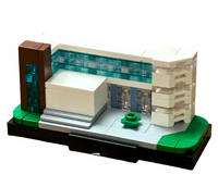 Ensemble de blocs de construction MOC en plastique personnalisés pour événements promotionnels, cadeaux créatifs et surprises de vacances