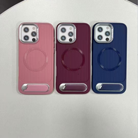 Étui de téléphone magnétique pour iPhone 16 15 Pro Max avec support, prix bas, étui de téléphone à chargement sans fil
