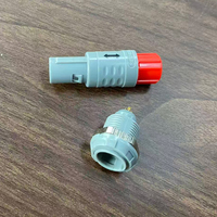 Connecteur de batterie 9 volts 10 broches mâle série 1P en plastique, type push-pull, pour audio et vidéo