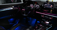 Kit d'accessoires d'éclairage d'ambiance intérieur de voiture Cardoo Dynamic LED pour Audi Q5 2018-2025, version à empattement standard, amélioration de l'éclairage dynamique LED