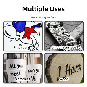 थोक तेल आधारित स्थायी मार्कर पेन नॉन-फ्डिंग वाटरप्रूफ स्याही फाइबर टिप लंबे समय तक चलने वाले औद्योगिक अंकन के लिए फाइबर टिप - Product Image 3