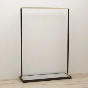 Clothes Rack Display Retail Store Metal Iron Display Stand Spray Painting Detachable Custom Display Stand