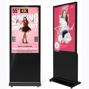 Kingone 55 inch trong nhà tầng đứng LCD kỹ thuật số biển quảng cáo hiển thị cho trung tâm mua sắm - Product Image 1