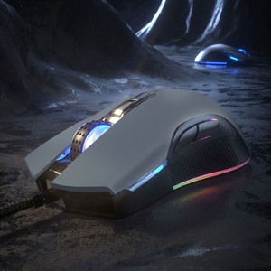 Ratón para juegos <span class=keywords><strong>Motospeed</strong></span> V70 PMW3360 con retroiluminación RGB, 6400 DPI, 7 botones programables, ratón óptico con cable - Product Image 2