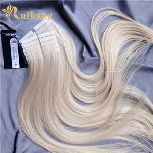 Extensions de cheveux humains vierges 100% de qualité supérieure, européennes, sans couture, invisibles, Remy, avec cuticules intactes, en gros - Product Image 2