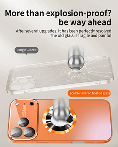 Funda Magnética con Ventana Grande para <span class=keywords><strong>iPhone</strong></span> 17 16 15 14 13 <span class=keywords><strong>12</strong></span> <span class=keywords><strong>11</strong></span> <span class=keywords><strong>Pro</strong></span> <span class=keywords><strong>Max</strong></span> Plus, Protectora con Carga Inalámbrica - Product Image 2
