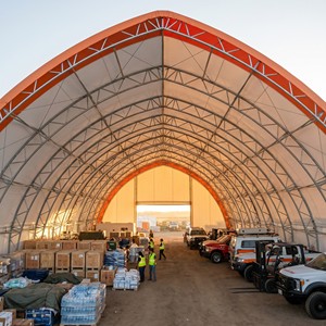 Estructura de Aluminio Ligera para Construcción, Techo de Lona 50x100, Refugio/Almacén de PVC, Certificado de Prueba, <span class=keywords><strong>Precio</strong></span> Garantizado, Acero Galvanizado - Product Image 6