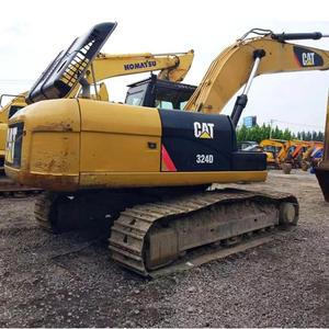 รถขุดตีนตะขาบ Caterpillar CAT324D มือสอง ขนาด 24 ตัน เครื่องจักรกลหนักไฮดรอลิกสำหรับงานก่อสร้าง ขาย - Product Image 1