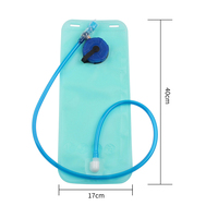 Sac de randonnée 2L à vente chaude, unisexe, utilitaire, sport de plein air, escalade, poche à eau portable pour l'hydratation