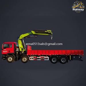 Grúa Montada en Camión de 6 Toneladas, Camión con Grúa de 2 a 12 Toneladas, Grúa Articulada Telescópica Hidráulica Rentable Montada en Camión - Product Image 3