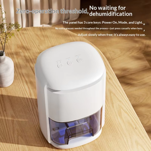Sessiz Taşınabilir Nem Alma Cihazı Ev Banyo Ofis için Küçük Nem Emici Nemli Hava Çıkarıcı Düşük Gürültülü Nem Alıcı - Product Image 3