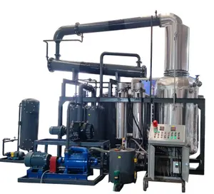 Meet customer customization needs Car motor oil refinery machine regeneration Oil Distillation Machine Refining Used Lube Oil