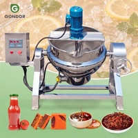 Marmite de cuisson commerciale inclinable en acier inoxydable, chauffage au gaz, pour eau de coco, confiture et popcorn, 250L, modèle Ace 200 L
