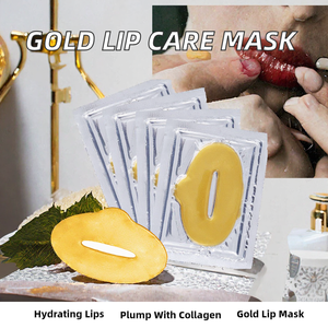 Mascarilla Labial Dorada con Colágeno y Ácido Hialurónico, Hidratante y Nutritiva, Tratamiento Labial de Marca Privada - Product Image 2