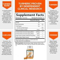 Suplemen Herbal Vegan Alami Ekstrak Kunyit Curcumin dan Jahe dengan Lada Hitam, Label Pribadi OEM Grosir