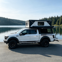 Auvent de camion en aluminium à ouverture rapide quatre saisons avec imperméabilisation supérieure à 3000 mm pour Ford F-150 Raptor