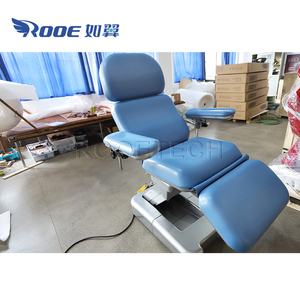 BXD101 Blue Electric Three <strong>Functions</strong> Blood Donation <strong>Dialysis</strong> Chair with Integral Mobile Drawer - Product Image 6
