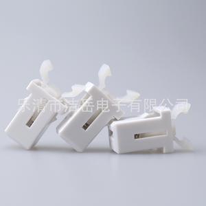 Interrupteur de verrouillage miniature à poussoir Ms Pr 001 SPST, interrupteur de sécurité en plastique avec couvercle supérieur noir et blanc - Product Image 2