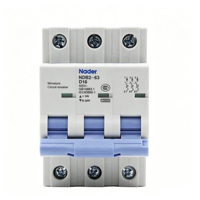 Disjoncteur miniature Nader NDB2-63 1p/2p/3p/4p MCB 1-63A Courbe de déclenchement B/C/D Protection contre les surcharges pour applications industrielles et bâtiments