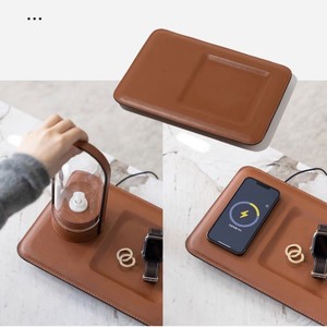 Portable LED Table <b>Lamp</b> Touch Control Rechargeable Battery Operated Decorative Night Light For Bedroom Desk Ambient Candlelight - Product Image 4