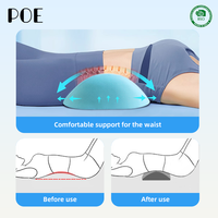 Almohada Lumbar Moderna y Personalizable de Espuma Viscoelástica 100% Leche de Seda, con Protección Antiácaros y Lavable para el Cuidado Ergonómico de los Discos