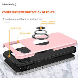 Para Xiaomi Note10 Lite, funda de teléfono con soporte de anillo magnético para Redmi NOTE9, funda de teléfono con soporte para Google PIXEL10 <span class=keywords><strong>Pro</strong></span> XL - Product Image 4