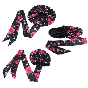 Bonne Qualité <span class=keywords><strong>des</strong></span> Casquettes Sublimation Adulte Cheveux Bonnet Et Durags Fournisseur Impression Africaine Réglable Bonnets - Product Image 5