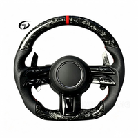 Volant de direction en carbone forgé de luxe, avec palettes de changement de vitesse, compatible avec Mercedes AMG W223 W213 206 W222 GLC X253 C253 CLA W117