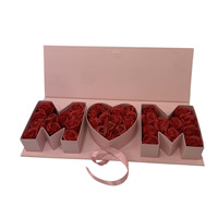 Vente directe d'usine maman boîte carton fleur papier boîte cadeau Bouquet boîte fleuriste fournitures boîte d'emballage